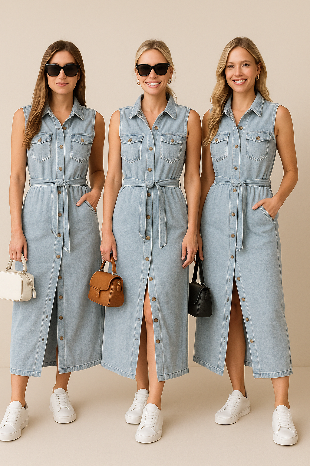 Louisa | Maxi Denim Jurk