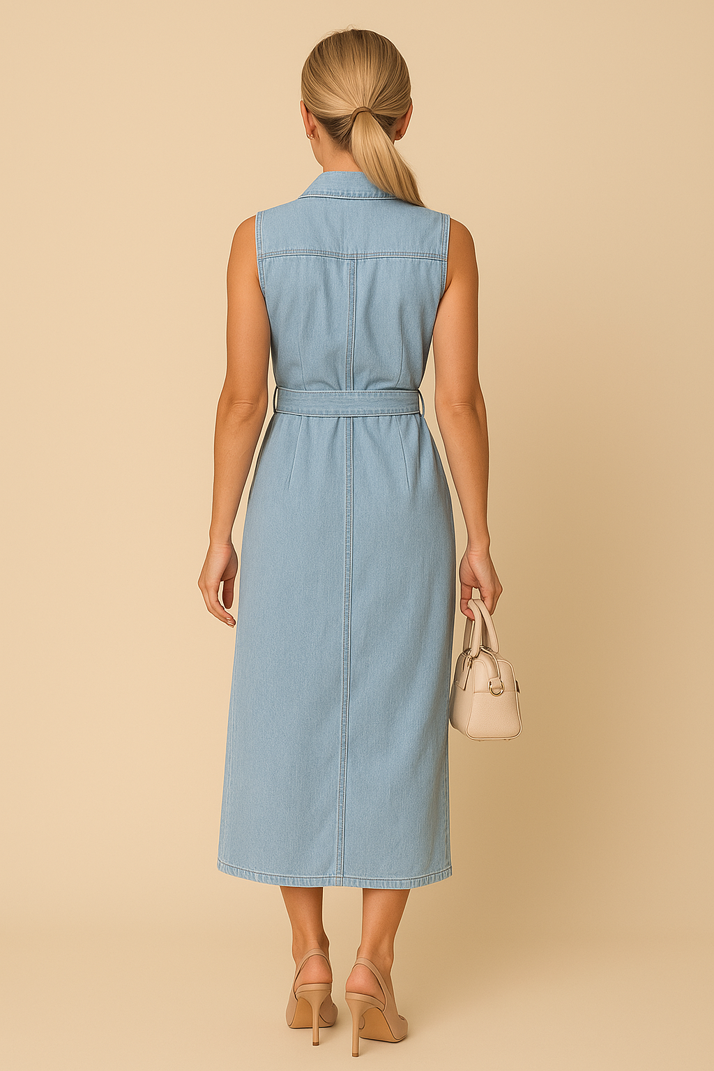 Louisa | Maxi Denim Jurk