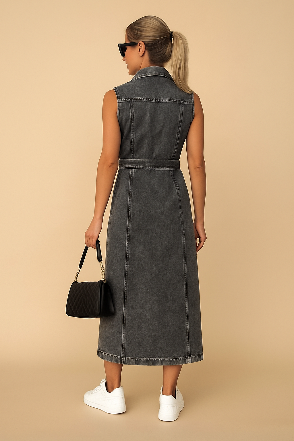 Louisa | Maxi Denim Jurk